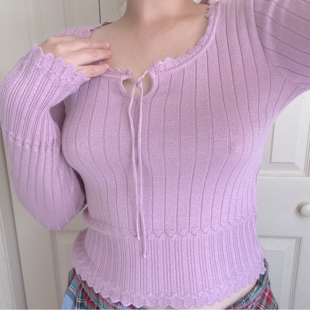 Knit sweater